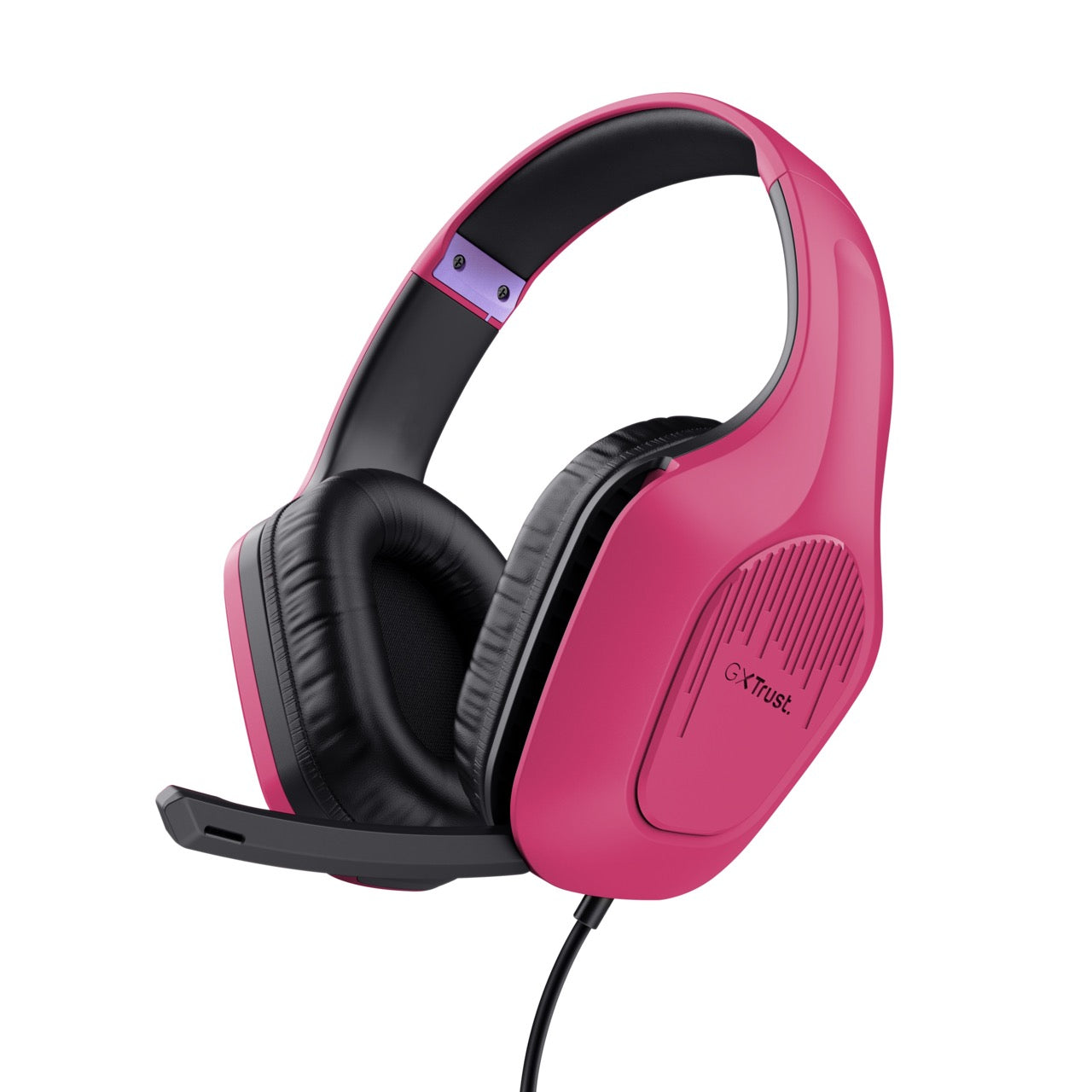 TRUST GXT 415P ZIROX Gaming Headset Rosa