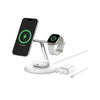 Belkin BoostCharge Pro 3-i-1 Qi2 trådløs lader - Hvit