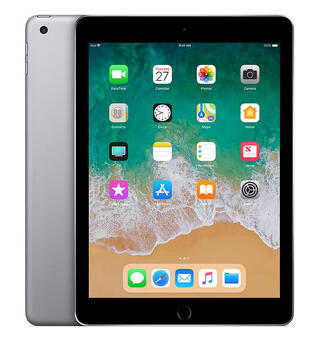 iPad 6 32GB WiFi Stellargrå Nettbrett, 9,7", Grade A+