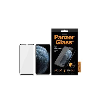 PanzerGlass iPhone 11 Pro / X / XS Skjermbeskytter, Sort ramme