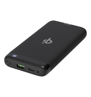 Deltaco Powerbank 10000 mAh 1 x USB-A, 1 x USB-C, Tr&#229;dl&#248;s lading