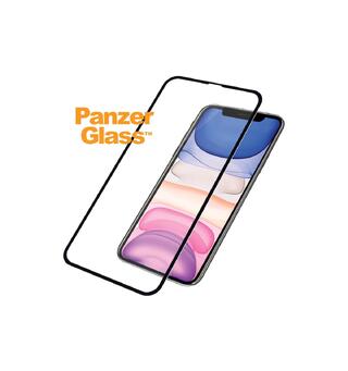 PanzerGlass skjermbeskytter iPhone XR/11 Herdet glass, Sort ramme