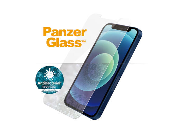 PanzerGlass til iPhone 12 Mini Skjermbeskytter, Herdet glass 