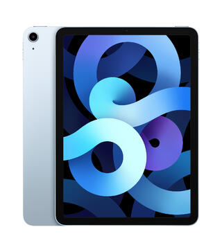 iPad Air 4 64GB WiFi Himmelblå Nettbrett, 10,9", Grade A