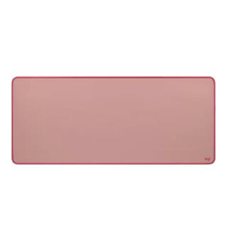 Logitech Studio Series Skrivebordsmatte 70x30 cm, Darker Rose, sydde kanter