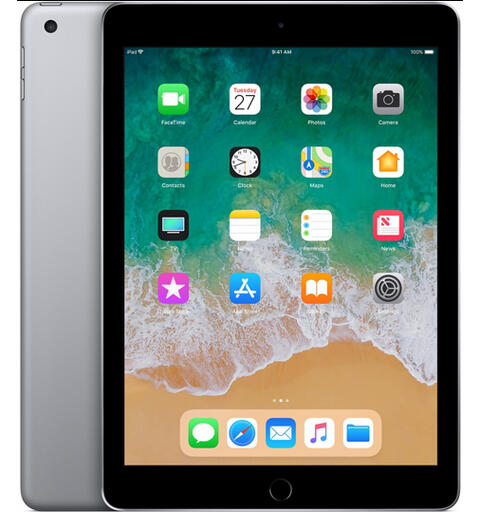 iPad 6 (2018) 32GB 4G Stellargr&#229; Nettbrett, 9,7&quot;, Grade A 85%