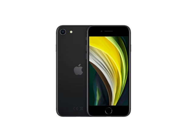 iPhone SE (2. gen) 128 GB Sort Nesten ny mobiltelefon