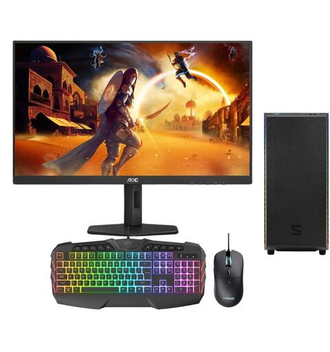 Gaming PC Starter Pack G-Entry 27&quot;,RTX 3060, i5-11400F,16GB,1TB,W11