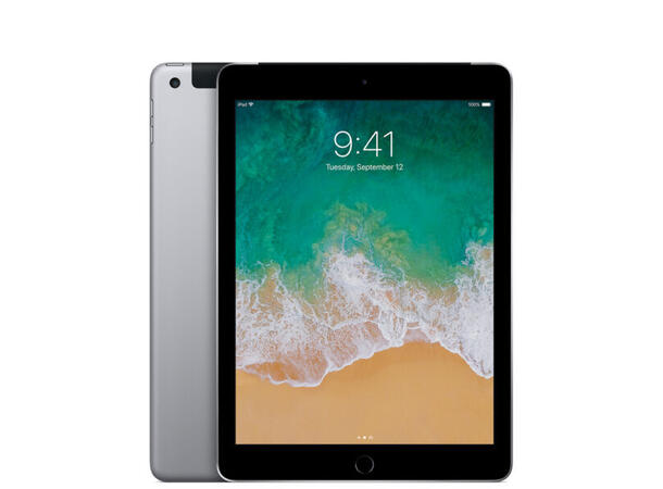 iPad 6 32GB 4G, Space Gray Nettbrett, 9,7", Grade B 