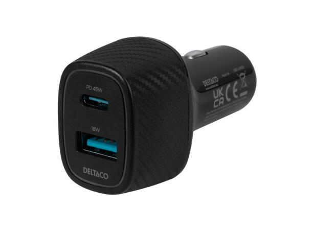 USB Billader med 1 x USB-A 1 USB-C 63 W