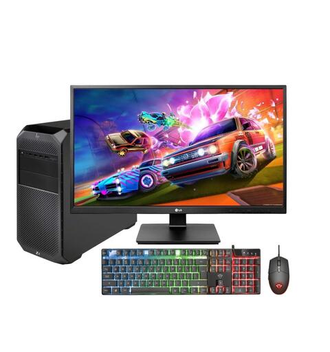 GOAT Gaming PC Starter Pack 3050 Edition 24&quot;,RTX 3050,i7-8700K,32GB,480GB SSD,Win