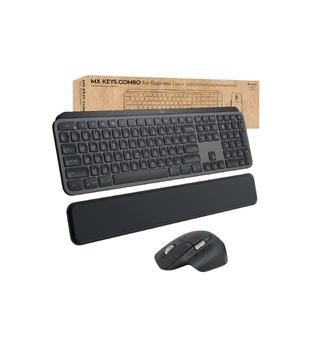 Logitech MX Keys Combo for Business Gen2 Bluetooth,usb-c lading,smart belysning