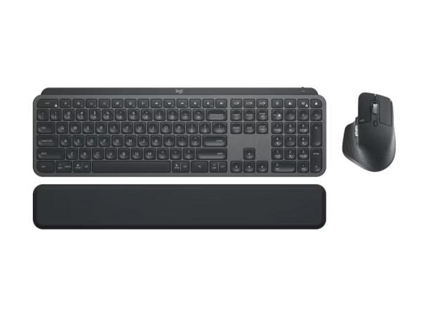 Logitech MX Keys Combo for Business Gen2 Bluetooth,usb-c lading,smart belysning 