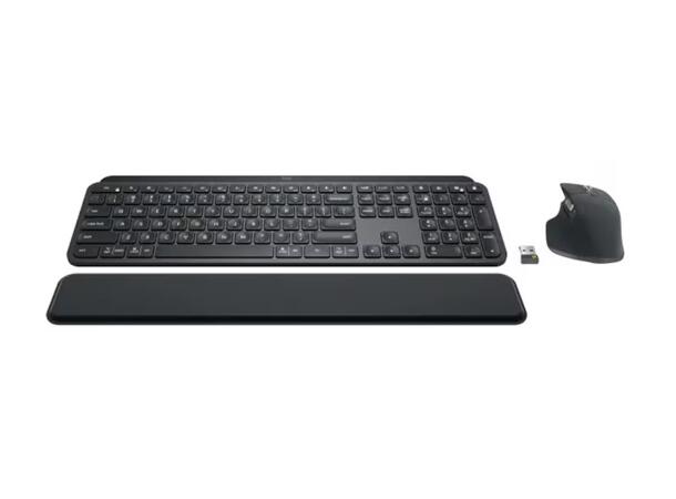 Logitech MX Keys Combo for Business Gen2 Bluetooth,usb-c lading,smart belysning 