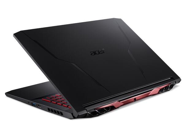 Brukt Acer AN517-54 Bærbar Gaming PC – GeForce RTX 3050, i5-11400H, 1