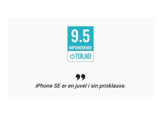 Brukt iPhone SE (2. gen) 64GB med 2 års garanti