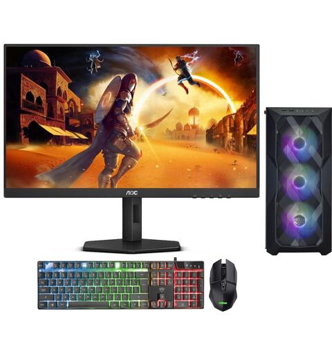 Gaming PC Starter Pack G-Sync 27&quot;,RTX 3070, i7-12700F, 16GB, 2TB, W1in