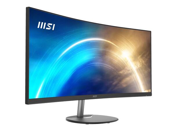 MSI 34" Curved Gamingskjerm PRO MP341CQ – 100Hz, HDR Ready