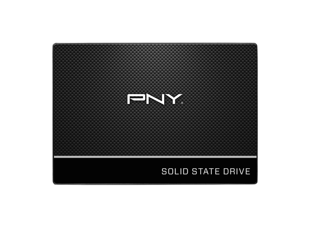 PNY CS900 SATA 2TB 2,5" SSD 7mm SATA 3,Opptil 550MB/s les, 530MB/s skriv 