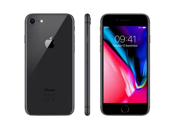 Brukt iPhone 8 64GB Smarttelefon - 2 års garanti | Kompakt, kraftig