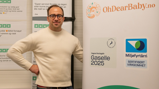 Oh Dear Baby sparer penger på brukt elektronikk og reinvesterer i bærekraft
