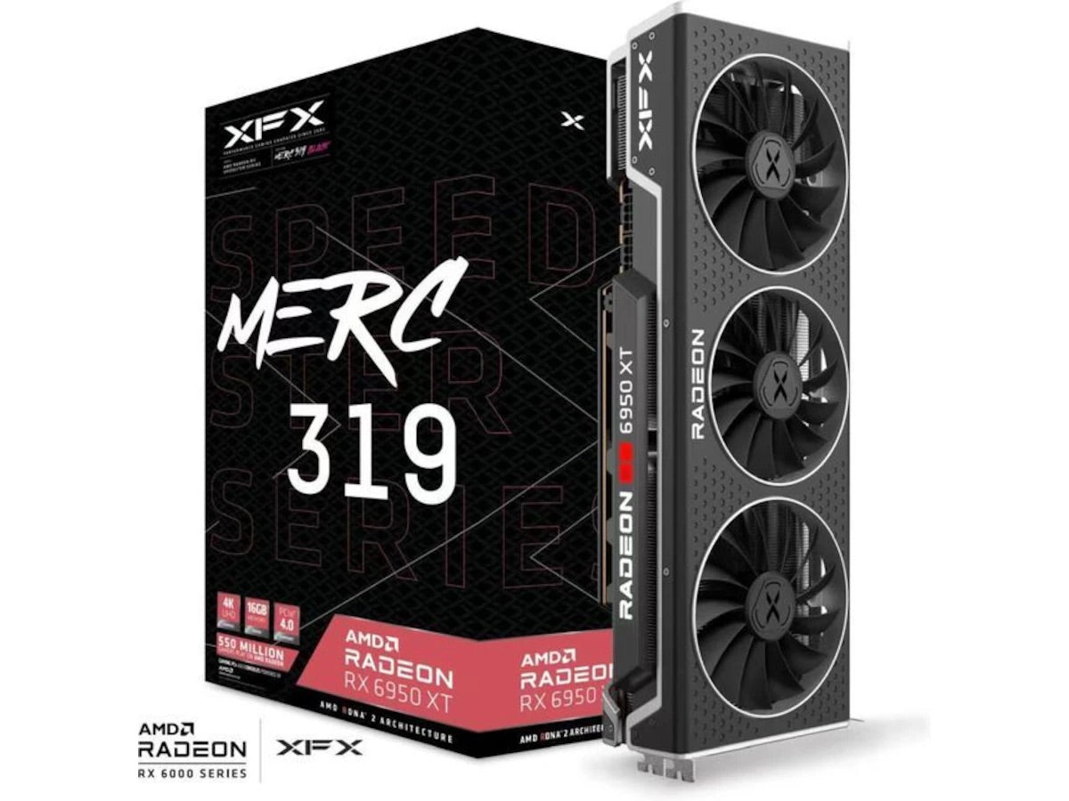 XFX Radeon RX 6950 XT Speedster MERC 319 Skjermkort