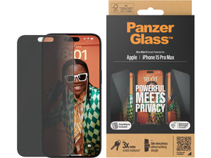 Panzerglass iPhone 15 Pro Max Privacy Skjermbeskytter