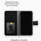 IDEAL OF SWEDEN Magnet Wallet MagSafe iPhone 15 Pro Max Black