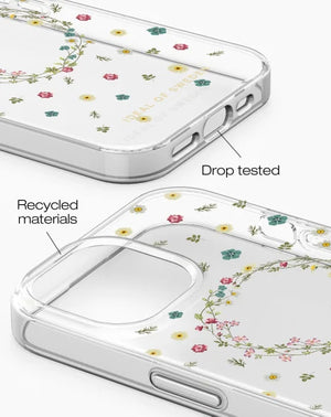 IDEAL OF SWEDEN Clear Case iPhone 13/14/15/16e/17e Petite Floral