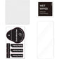 iiglo iPhone 16 Plus / 15 Plus Clear Glass skjermbeskytter