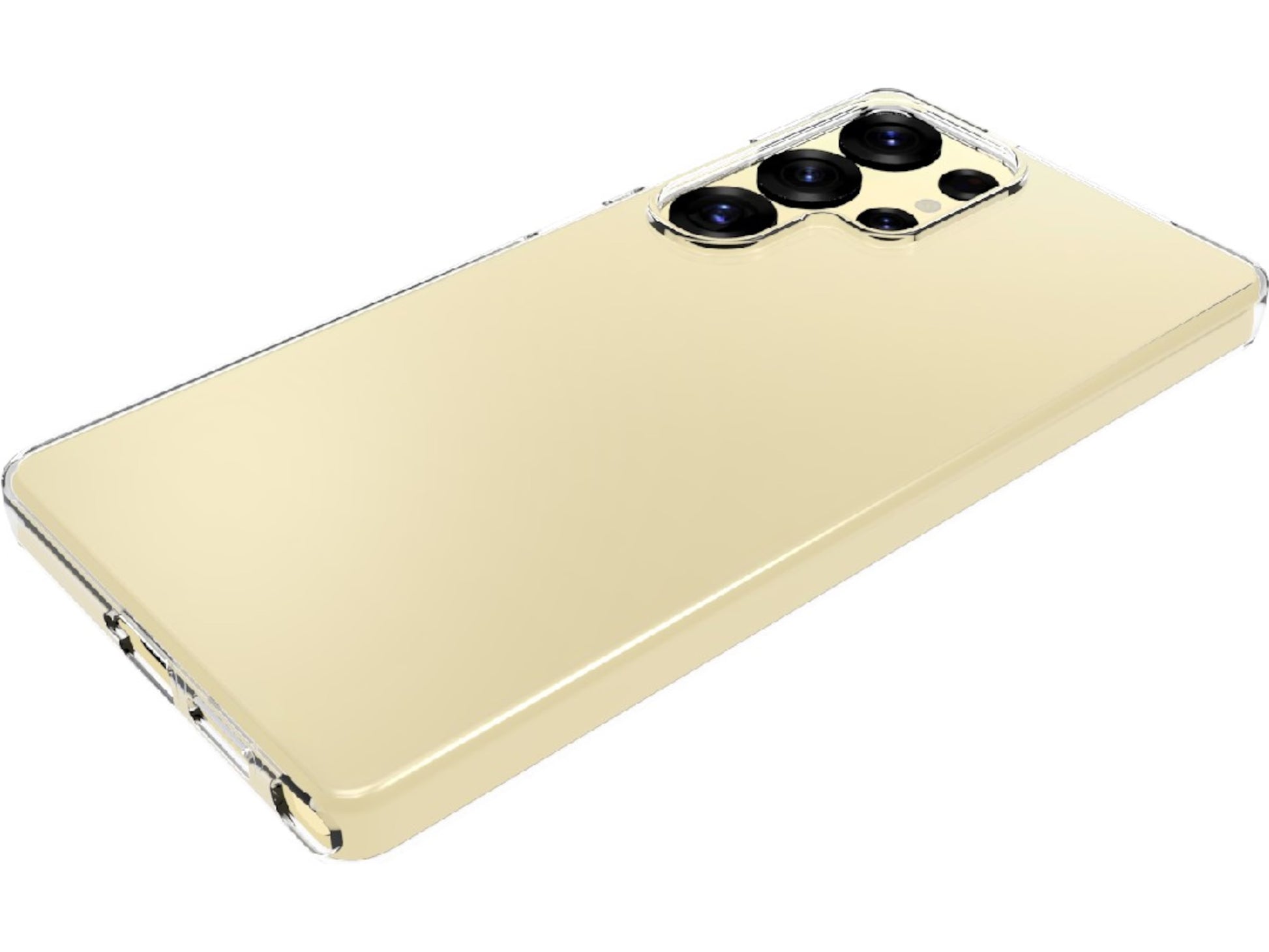 iiglo Galaxy S25 Ultra Silikondeksel gjennomsiktig
