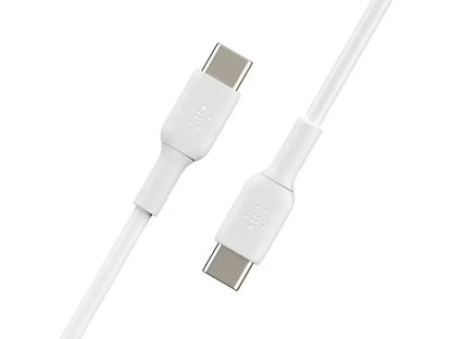 Belkin USB-C til USB-C kabel 1 m Hvit Bulk