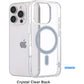 iiglo iPhone 16 Pro Magnetic Silikondeksel (gjennomsiktig)
