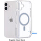 iiglo  iPhone 16 Plus Magnetic Clear Case(gjennomsiktig)
