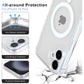 iiglo  iPhone 16 Plus Magnetic Clear Case(gjennomsiktig)