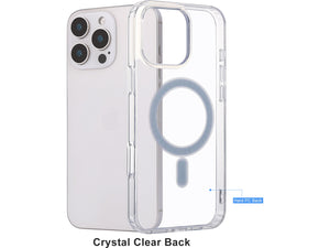 iiglo iPhone 16 Pro Max Magnetic Clear Case (gjennomsiktig)