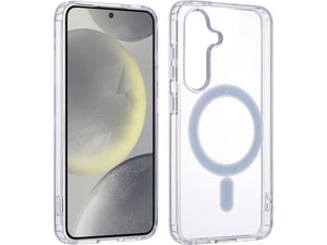 iiglo Galaxy S24 Magnetic Clear Case (gjennomsiktig)