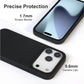 iiglo iPhone 17 Pro Magnetic Silikondeksel sort