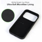 iiglo iPhone 17 Pro Magnetic Silikondeksel sort