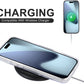 iiglo iPhone 18 Pro Max/ 17 Pro Max Magnetic Silikondeksel gjennomsiktig