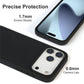 iiglo iPhone 17 Pro Max Magnetic Silikondeksel sort