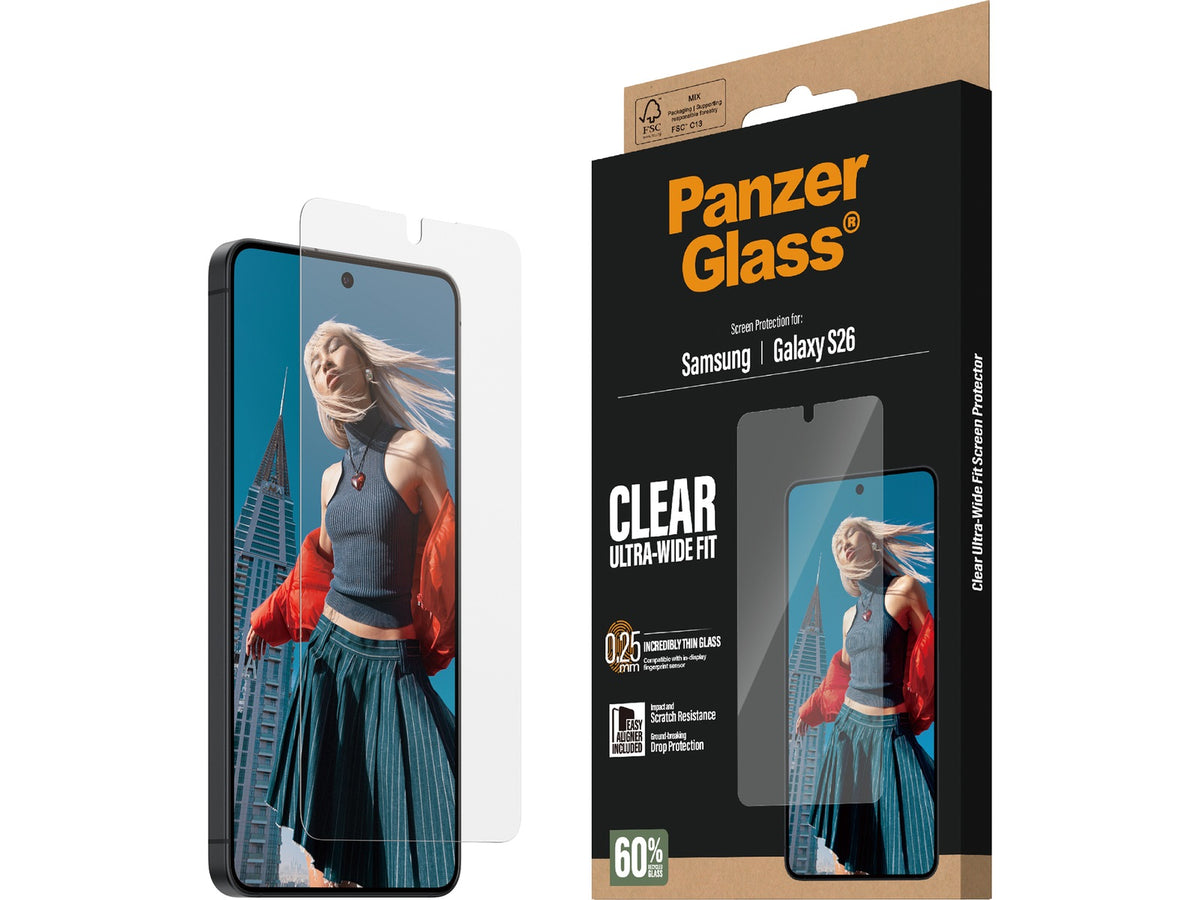 Panzerglass Galaxy S26 Skjermbeskytter 