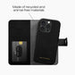 IDEAL OF SWEDEN Magnet Wallet MagSafe iPhone 16 Pro Black