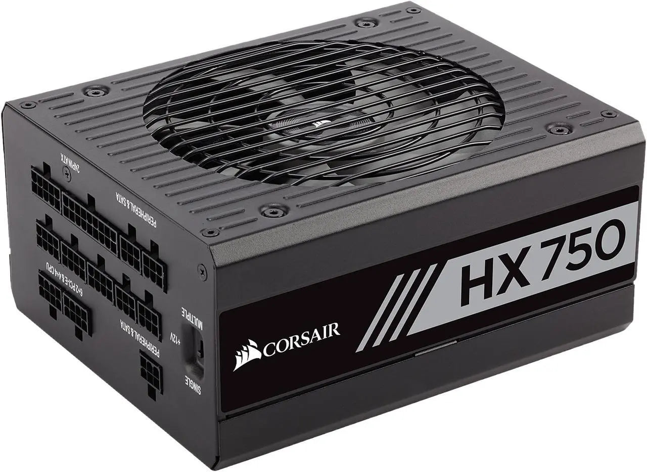 CORSAIR HX750 750W – Modulær strømforsyning Platinum