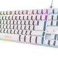 TRUST GXT 833 THADO TKL Hvit Tastatur