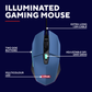 Trust GXT 109 Felox Kablet Gamingmus Blå