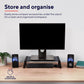 Trust Monta Glass Monitor Stand Svart