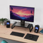 Trust Monta Glass Monitor Stand Svart