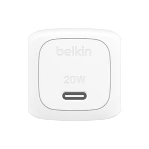 Belkin BoostCharge 20W USB-C lader hvit