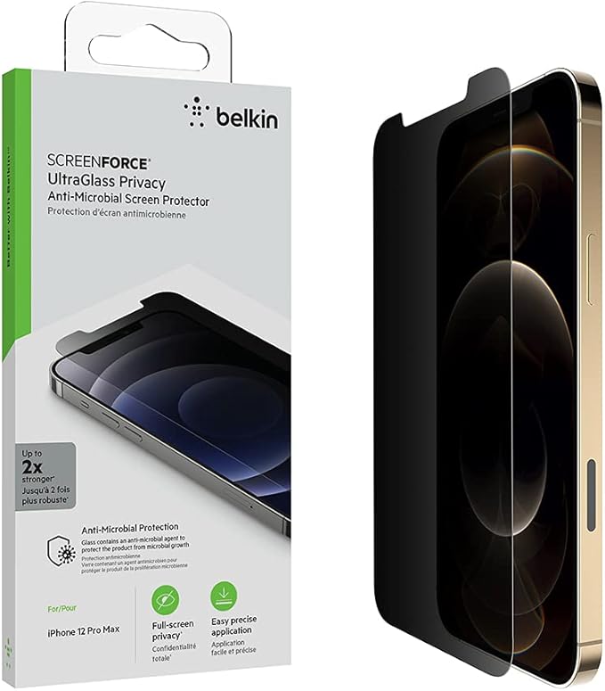 Belkin Privacy iPhone 12 Pro Max Skjermbeskytter